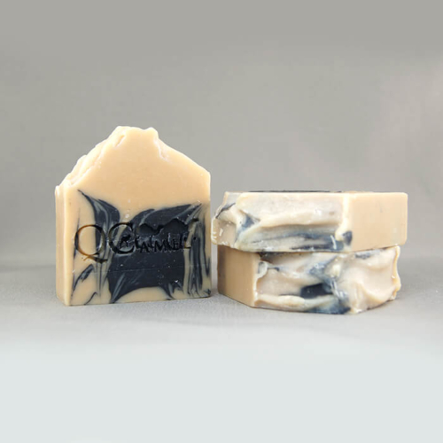 QCamel Camel Milk Activated Charcoal Soap