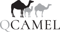 QCamel Milk Dairy Logo